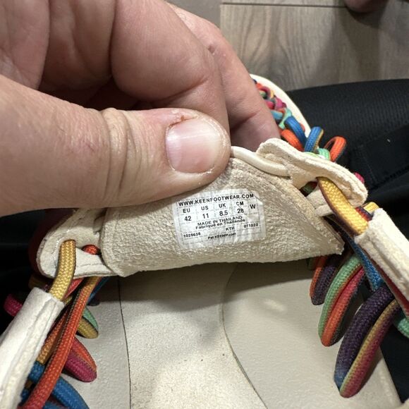 Keen Uneek x Garcia Original Tie Dye Two Cord Sandal US Women's Size 11 NICE - Picture 5 of 5